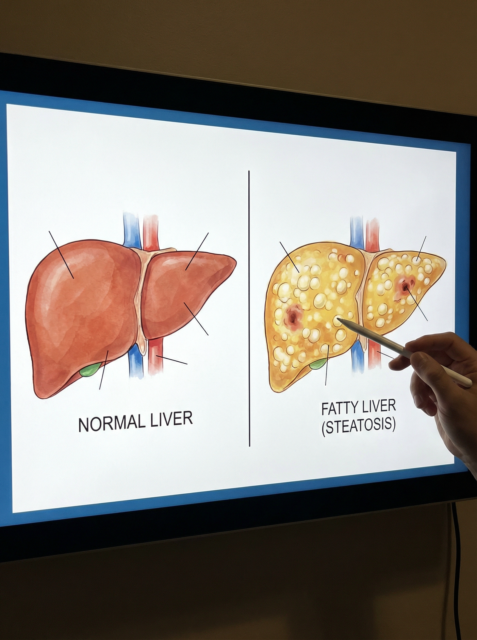Fatty Liver Disease illustration