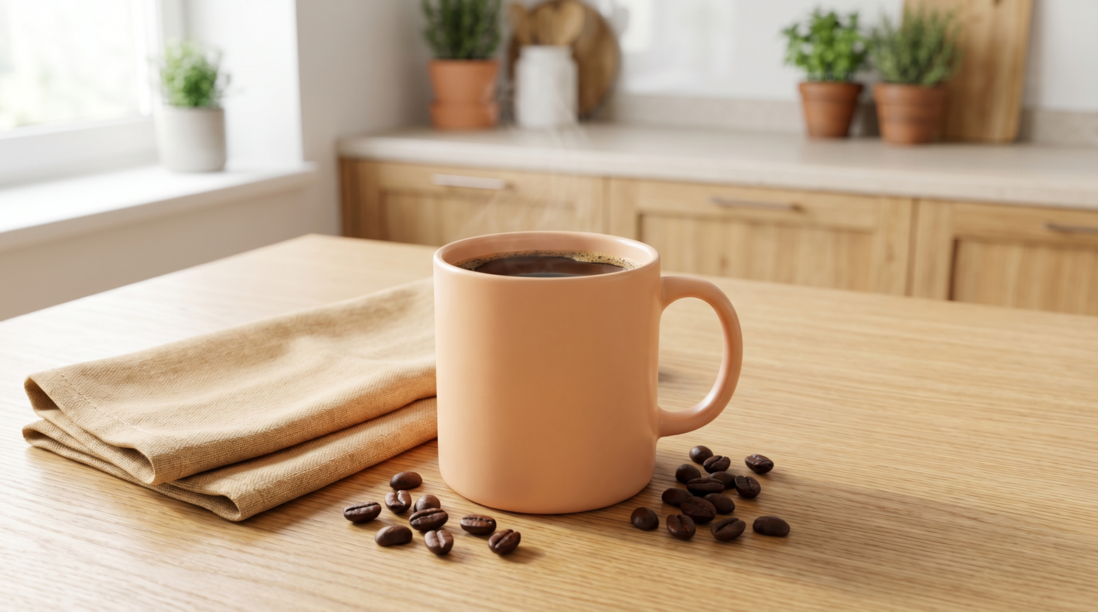 coffee and liver health benefits shown through warm morning coffee scene