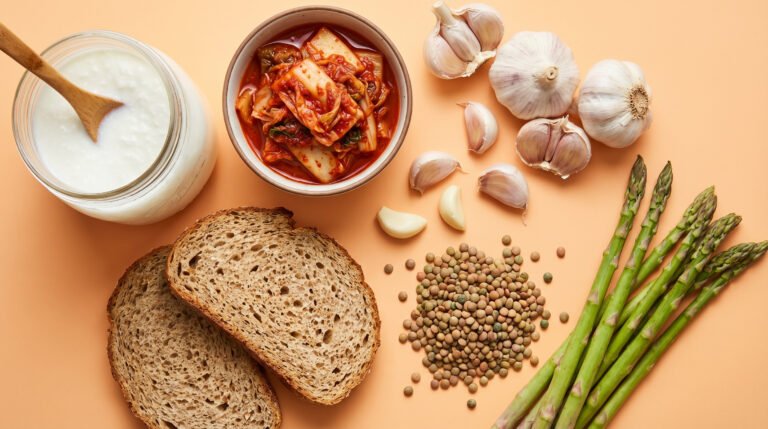 gut bacteria metabolic syndrome — fermented foods and fiber-rich ingredients that support microbiome diversity