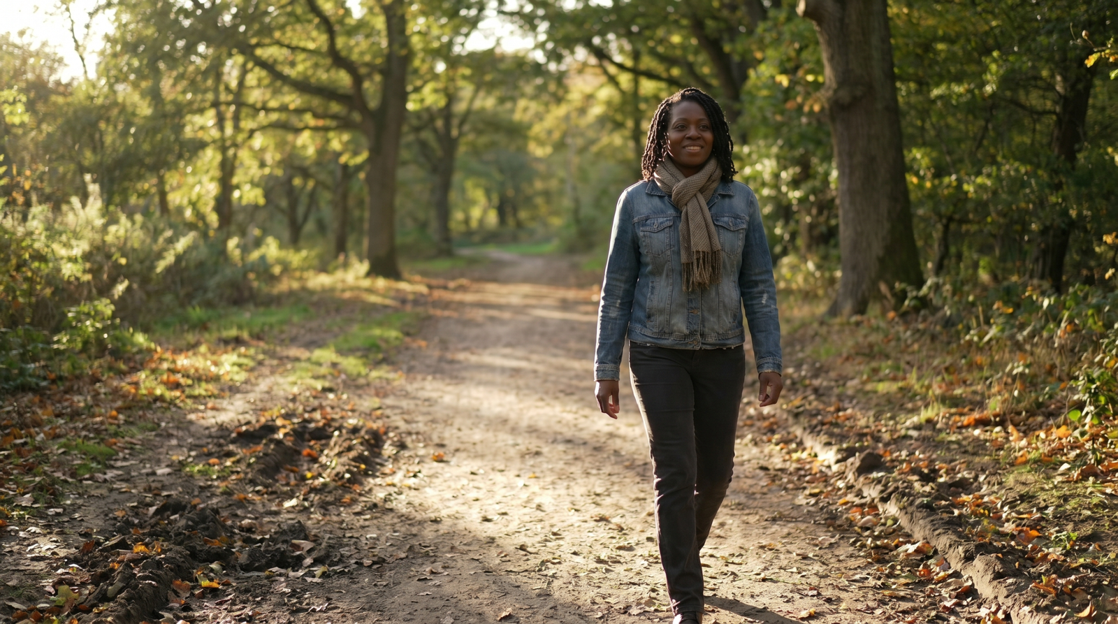 sleep and metabolic syndrome — person on a short evening walk after dinner supporting blood sugar and sleep quality