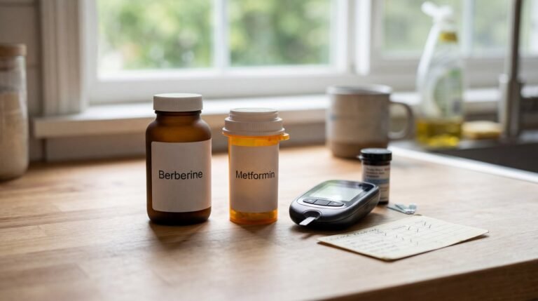 berberine for blood sugar comparison with metformin and glucose tracking