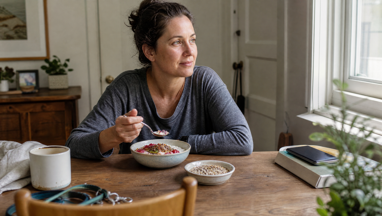 best time to eat carbs with balanced oats yogurt berries and protein after morning movement