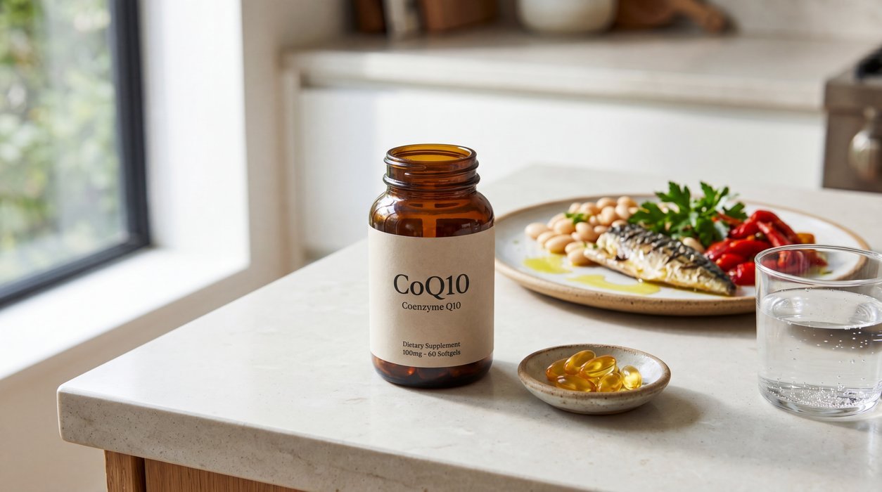 CoQ10 benefits supplement for heart and metabolic health