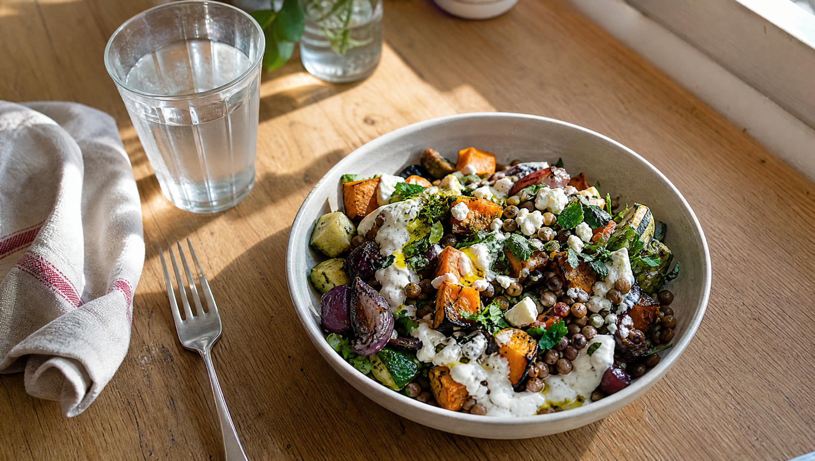 lean fatty liver meal with protein fiber and whole-food carbohydrates