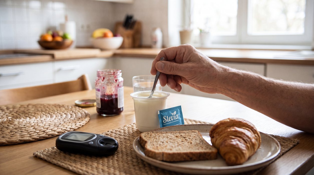 artificial sweeteners and insulin sensitivity in a real meal with carbohydrate context