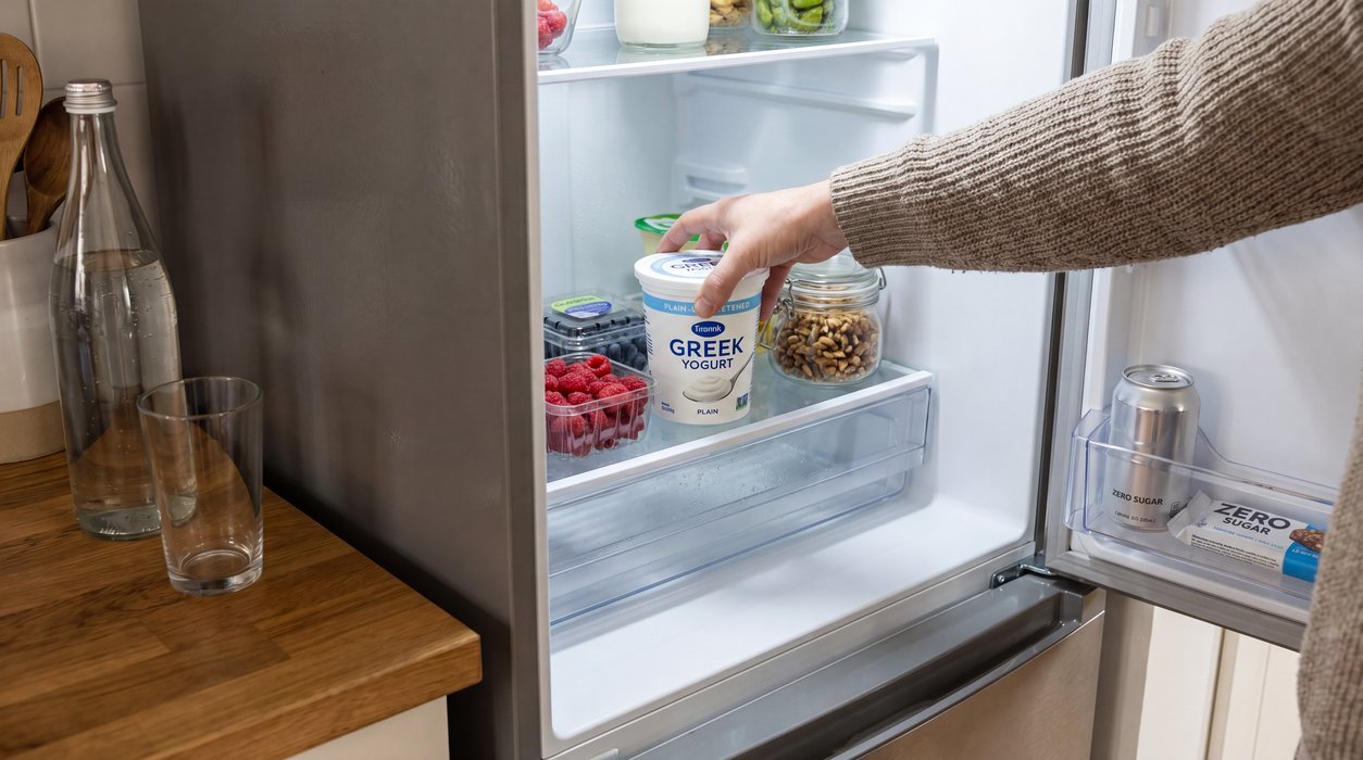artificial sweeteners and insulin sensitivity snack swap with protein fiber and unsweetened drink