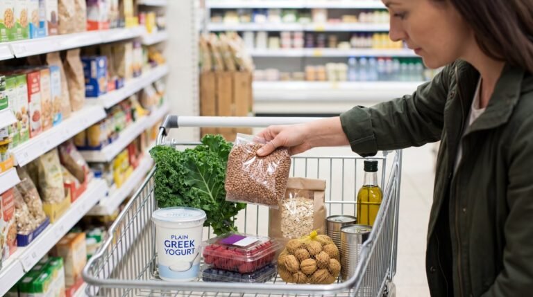 insulin resistance signs shown through high fiber grocery choices