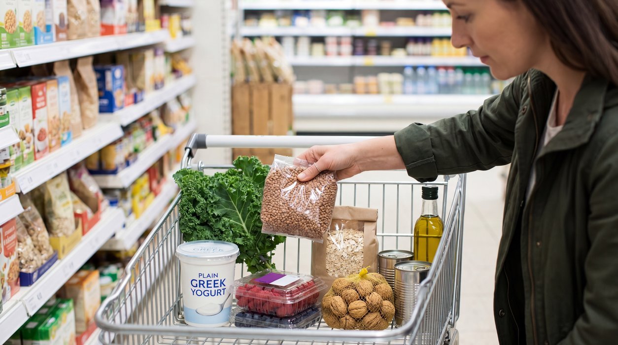 insulin resistance signs shown through high fiber grocery choices
