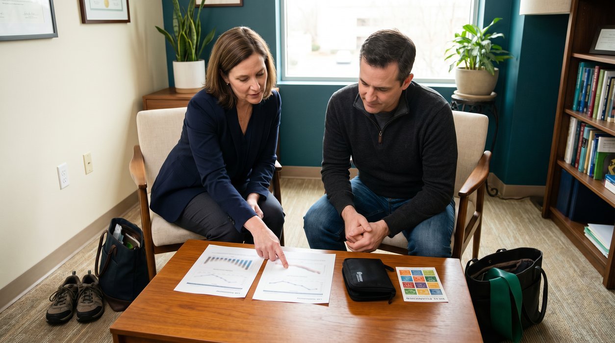 Is prediabetes reversible? Healthcare professional reviewing improved test results and lifestyle changes with a patient
