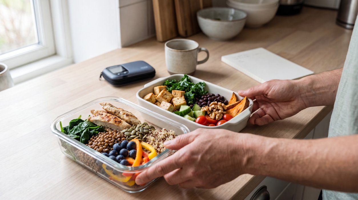 low-carb diet alternatives with protein fiber and whole-food meal prep