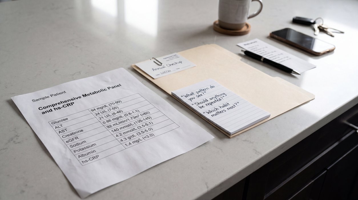 comprehensive metabolic panel and lipid panel notes for metabolic lab tests