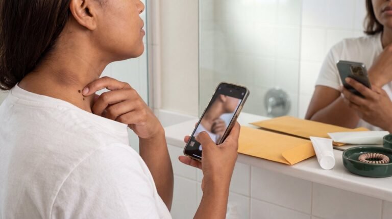 metabolic syndrome skin signs on neck and skin folds