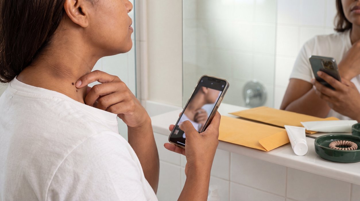 metabolic syndrome skin signs on neck and skin folds