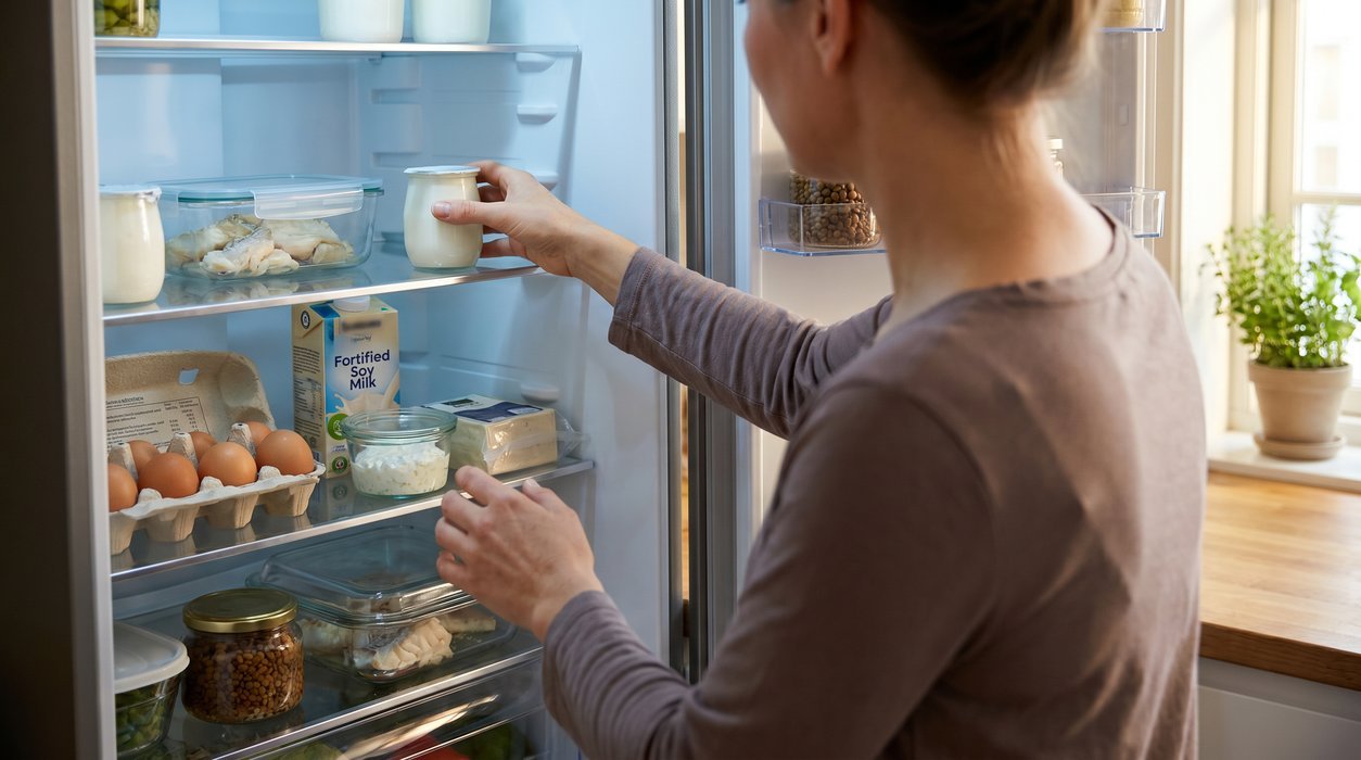 small appetite protein foods including yogurt eggs tofu and flaked fish